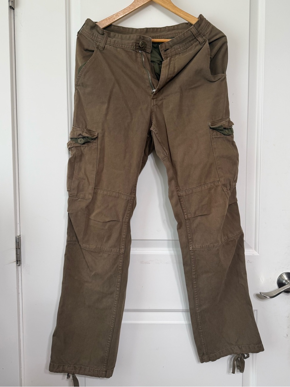 John Gault Cargo Work Pants - Brown